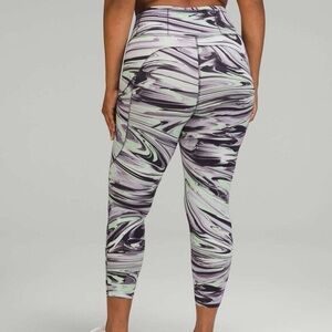 Lululemon Fast and Free High Rise Tight 25 inch Size 6
